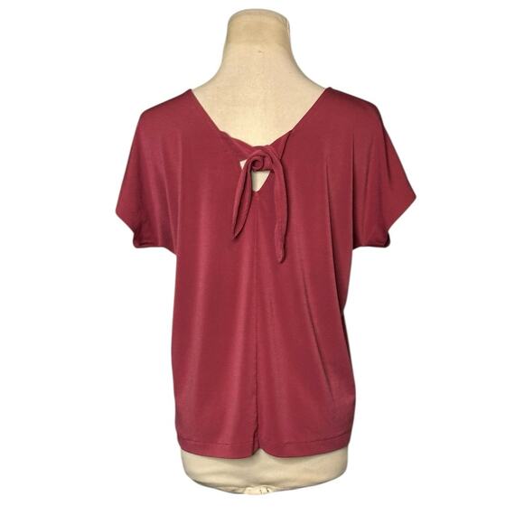 Banana Republic dusty rose short sleeves blouse size XS - Picture 2 of 12